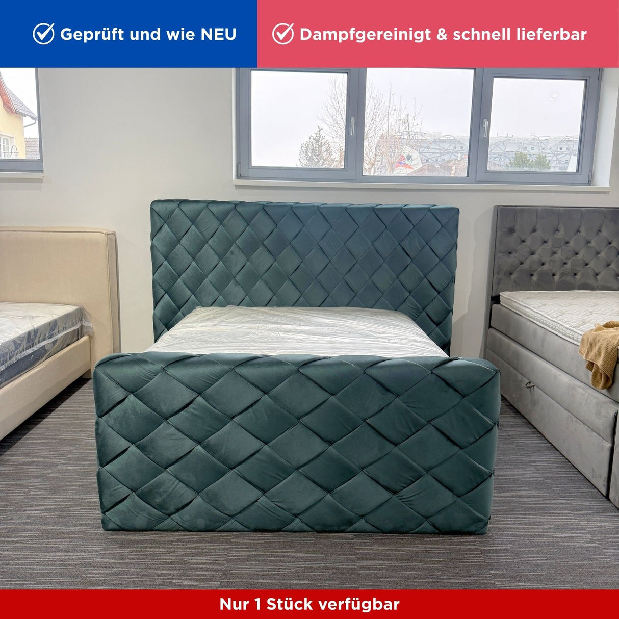 CROSS DUO 160x200 inkl. Matratze & Stauraum