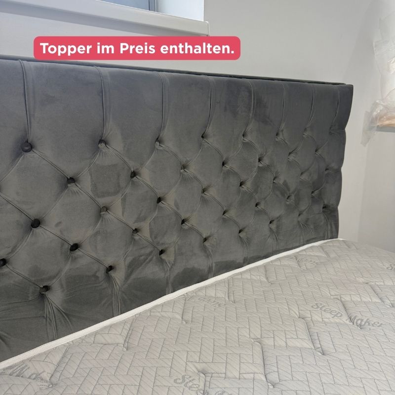 CHESTER DUO 160×200 inkl. Matratze & Stauraum