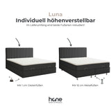 Komplettes Bett LUNA (inkl. Luna Matratze)