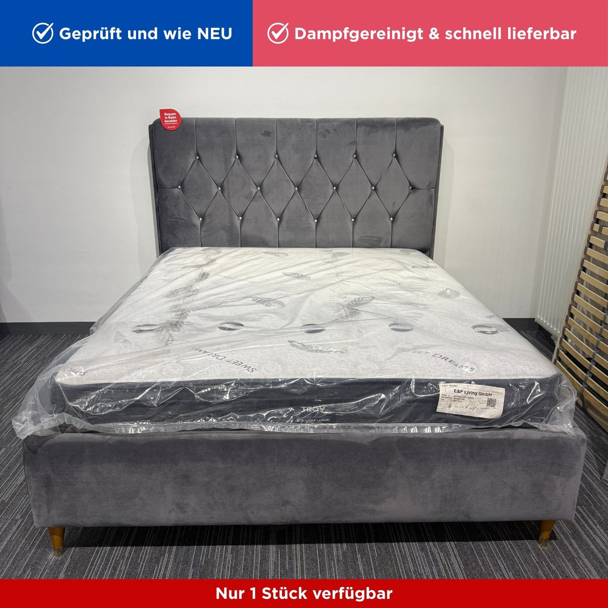 VALENCIA 180×200 inkl. Matratze