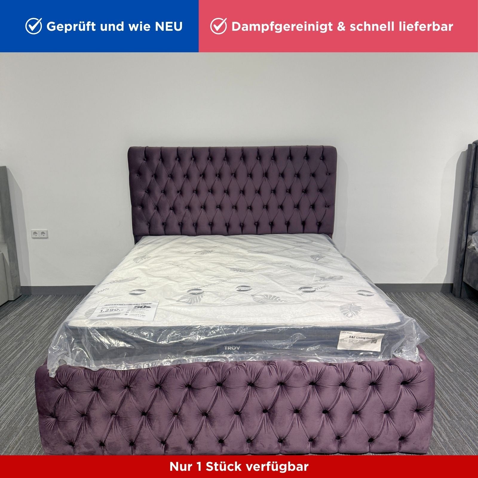 ROMA 160×200 inkl. Matratze & Stauraum