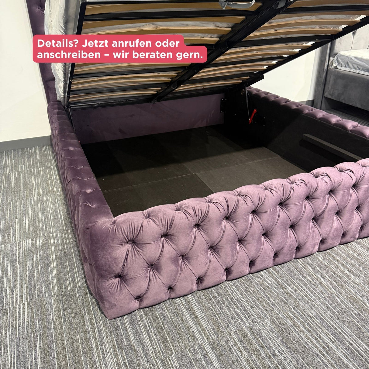 ROMA 180×200 inkl. Matratze & Stauraum