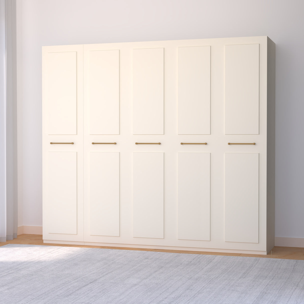 Modularer Drehtürenschrank SOFIA – 250 cm Breite