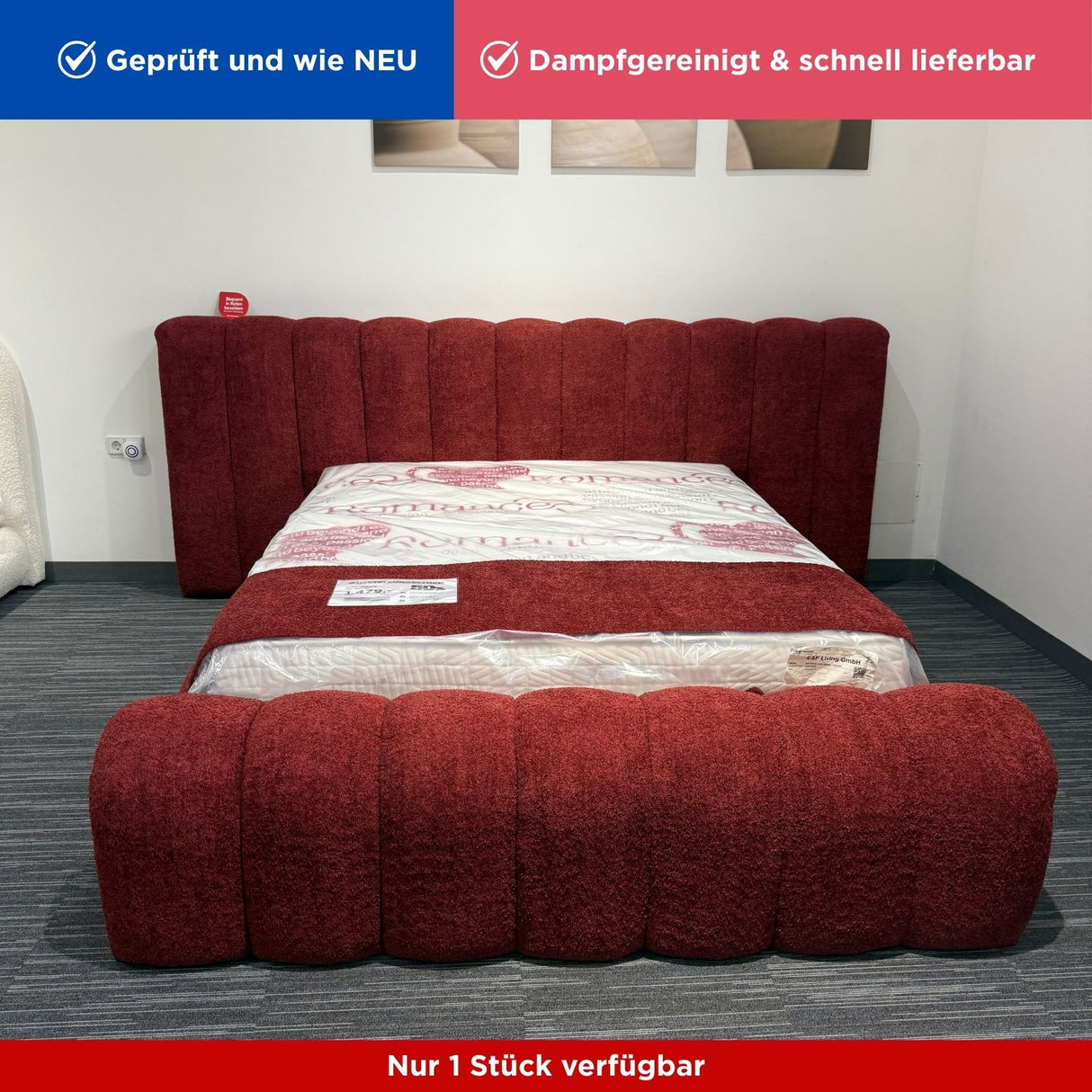 MIAMI 160×200 inkl. Matratze & Stauraum