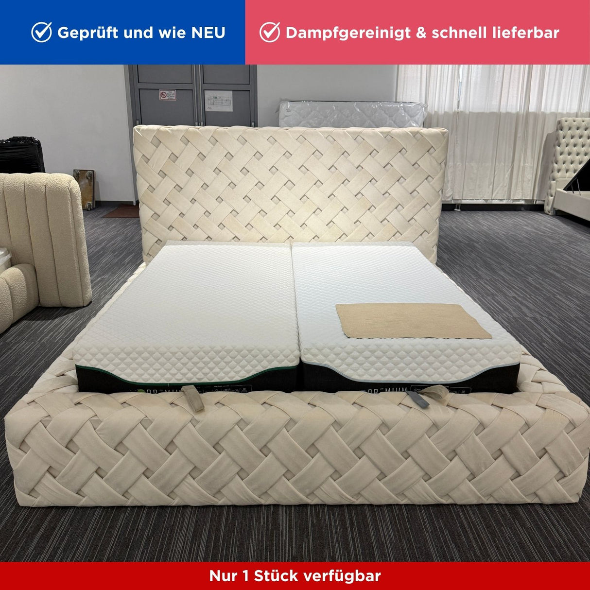 CROSS 3D 180x200 inkl. Matratze & Stauraum