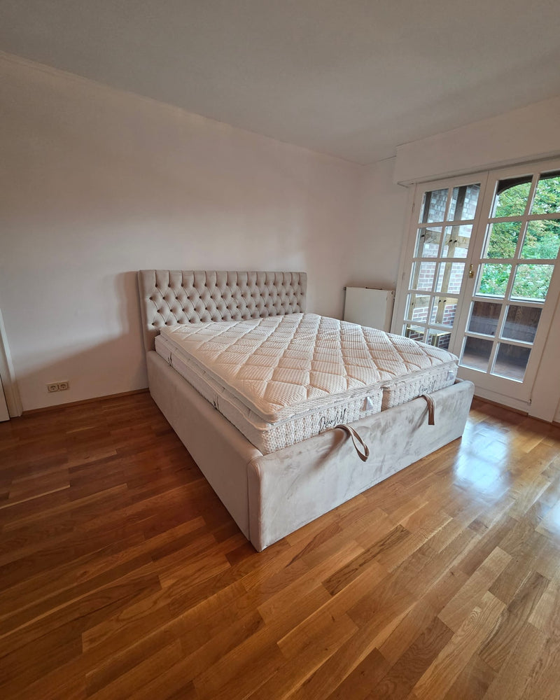 Bett mit XXL Stauraum Chester