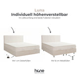Komplettes Bett LUNA (inkl. Luna Matratze)