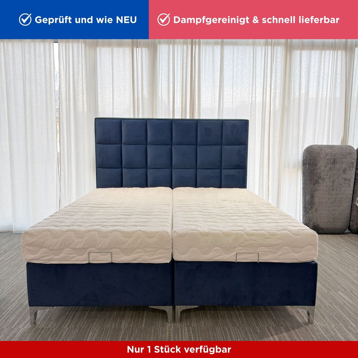 CASTLE 180×200 inkl. Matratze & Stauraum