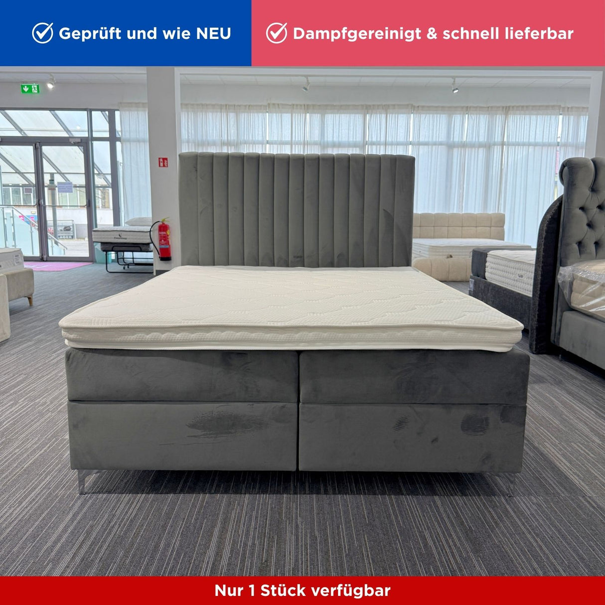 Line 160×200 inkl. Matratze & Stauraum