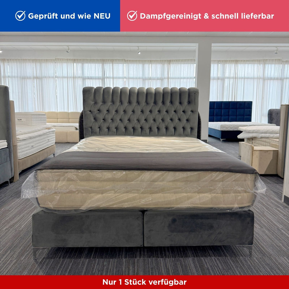 OXFORD 160×200 inkl. Matratze