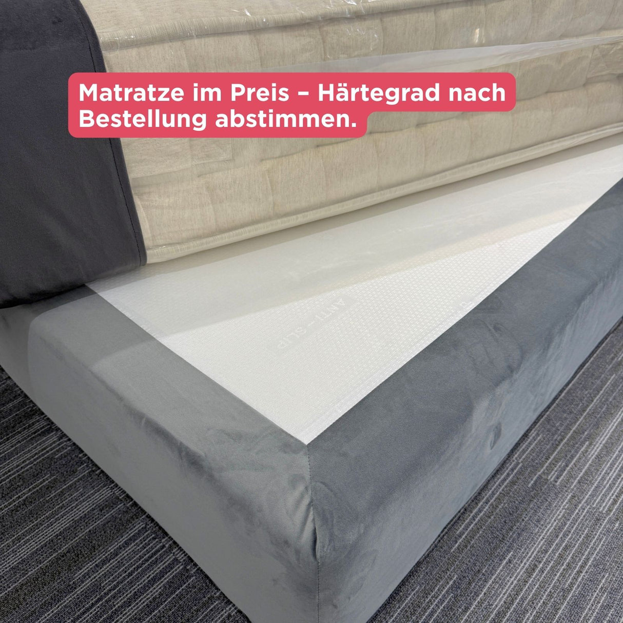 OXFORD 160×200 inkl. Matratze