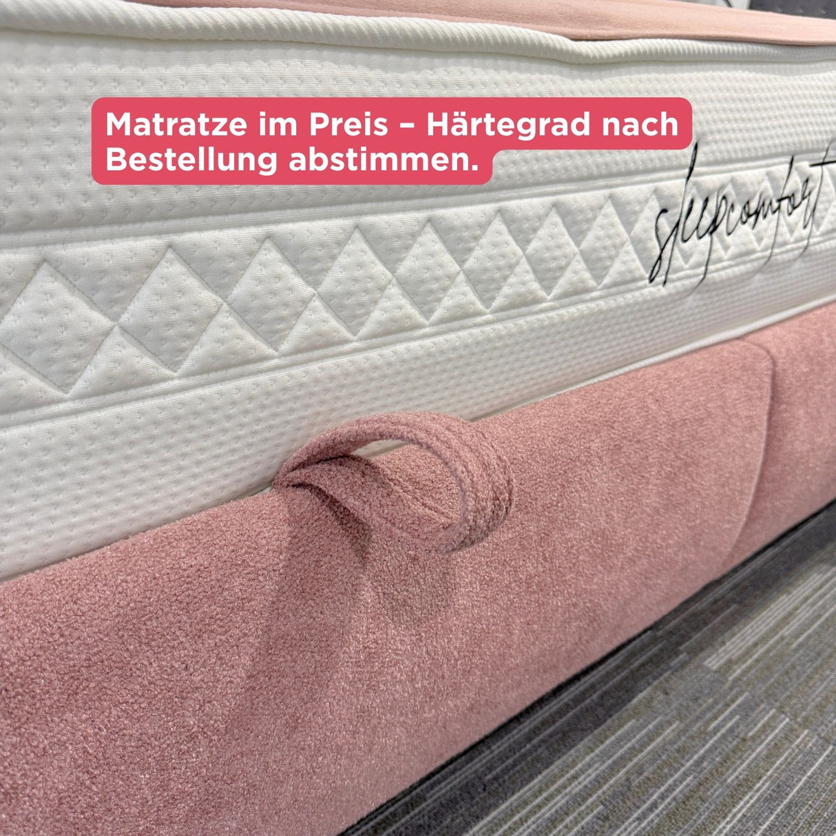 CATERA 160×200 inkl. Matratze & Stauraum