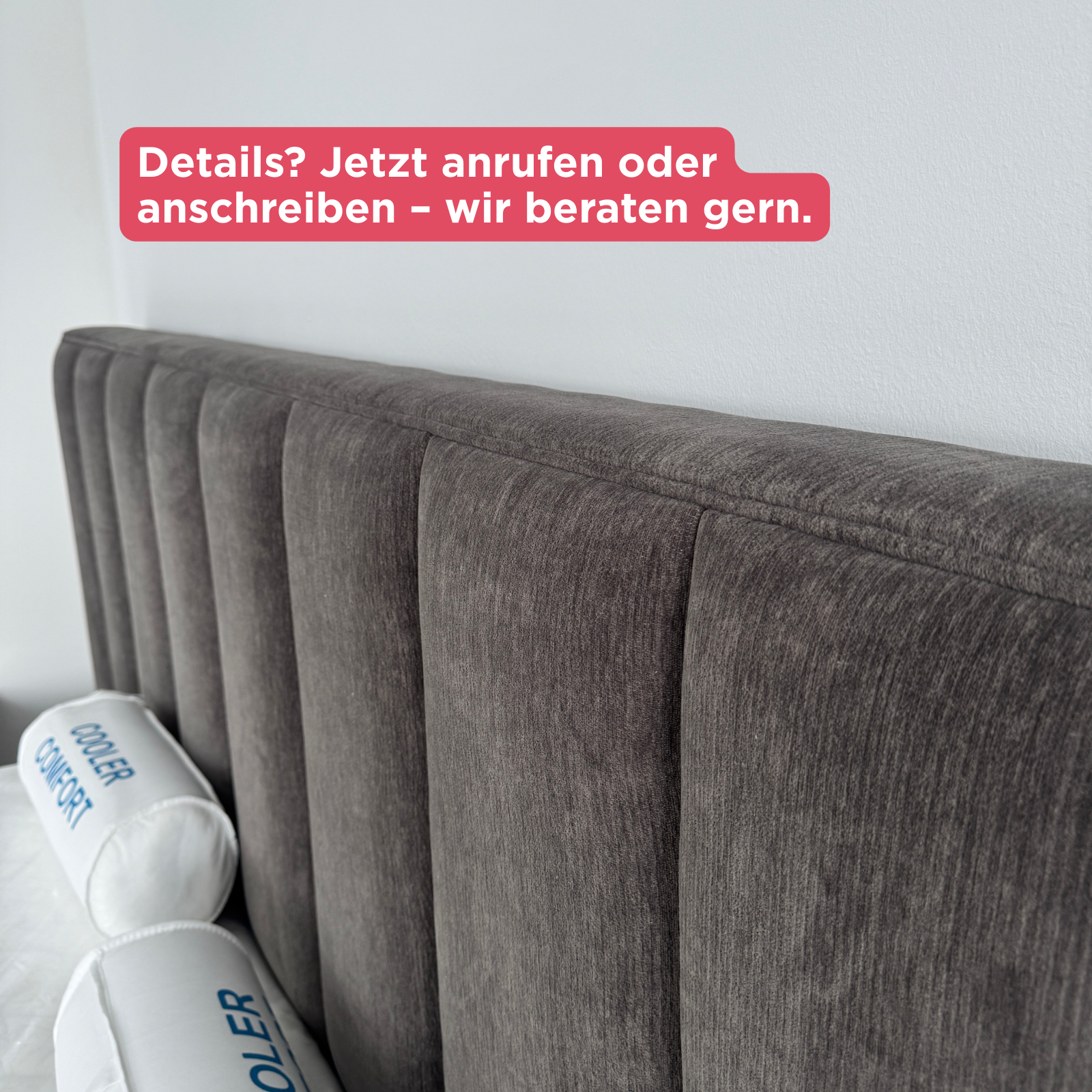 PASSION 180×200 – Boxspringbett mit LED-Sensor