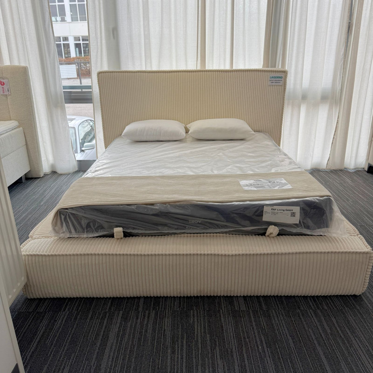 MADRID 160×200 inkl. Matratze & Stauraum