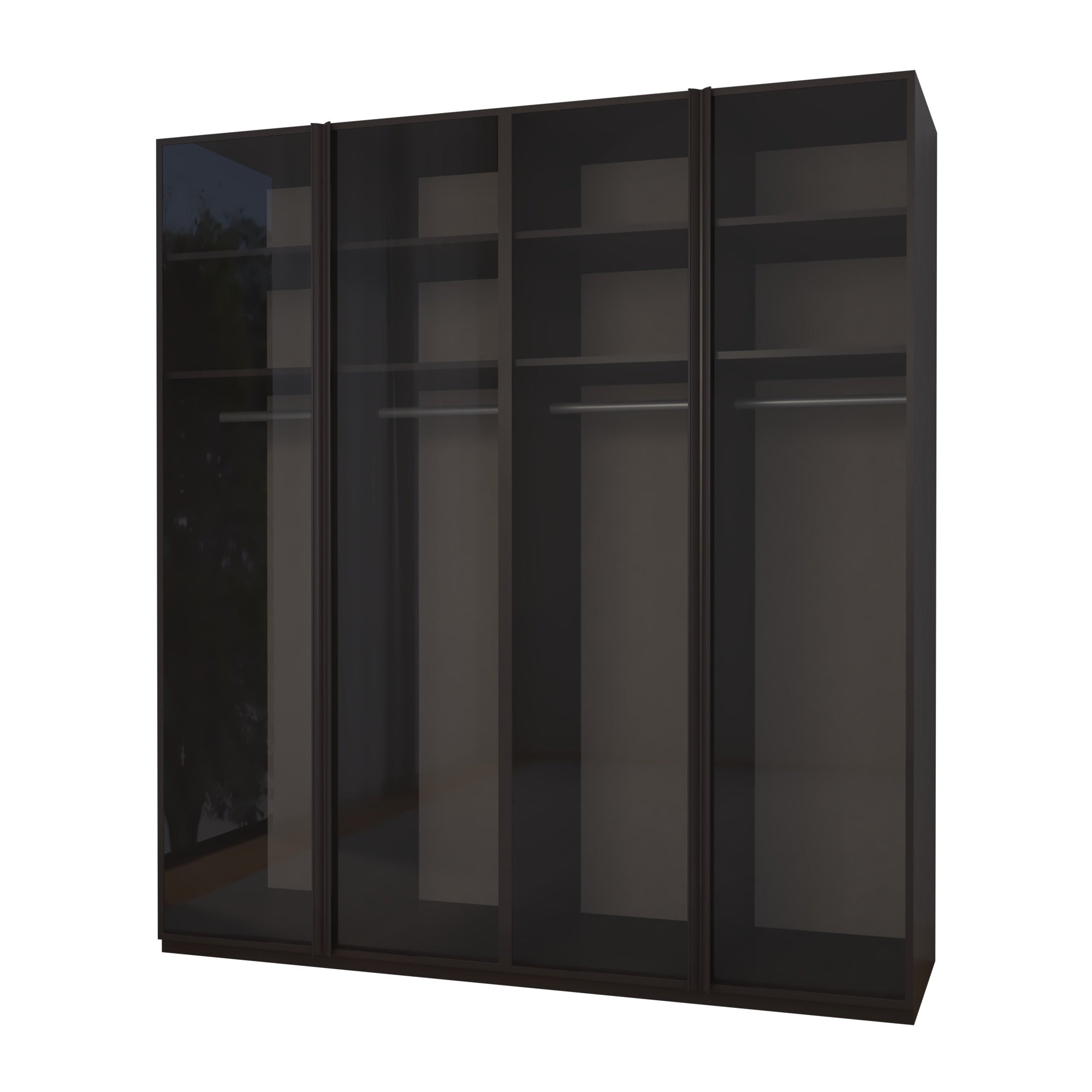Modularer Drehtürenschrank LUCA – 200 cm Breite