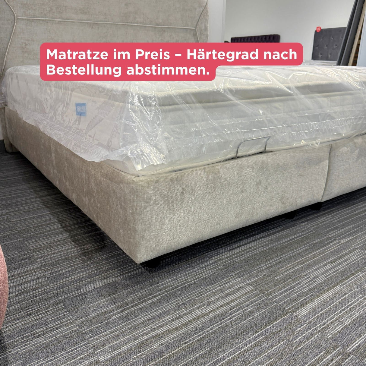 Sleep Pro 180×200 inkl. Matratze & Stauraum