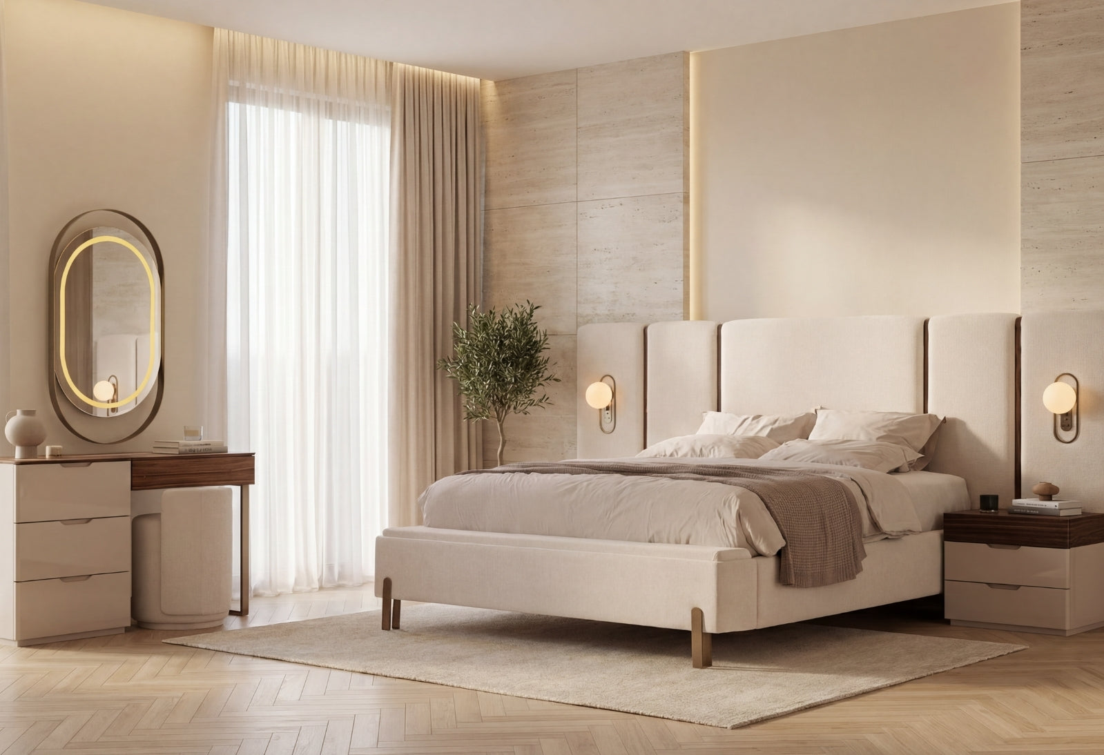Komplettes Schlafzimmer Bagdad – individuell planbar