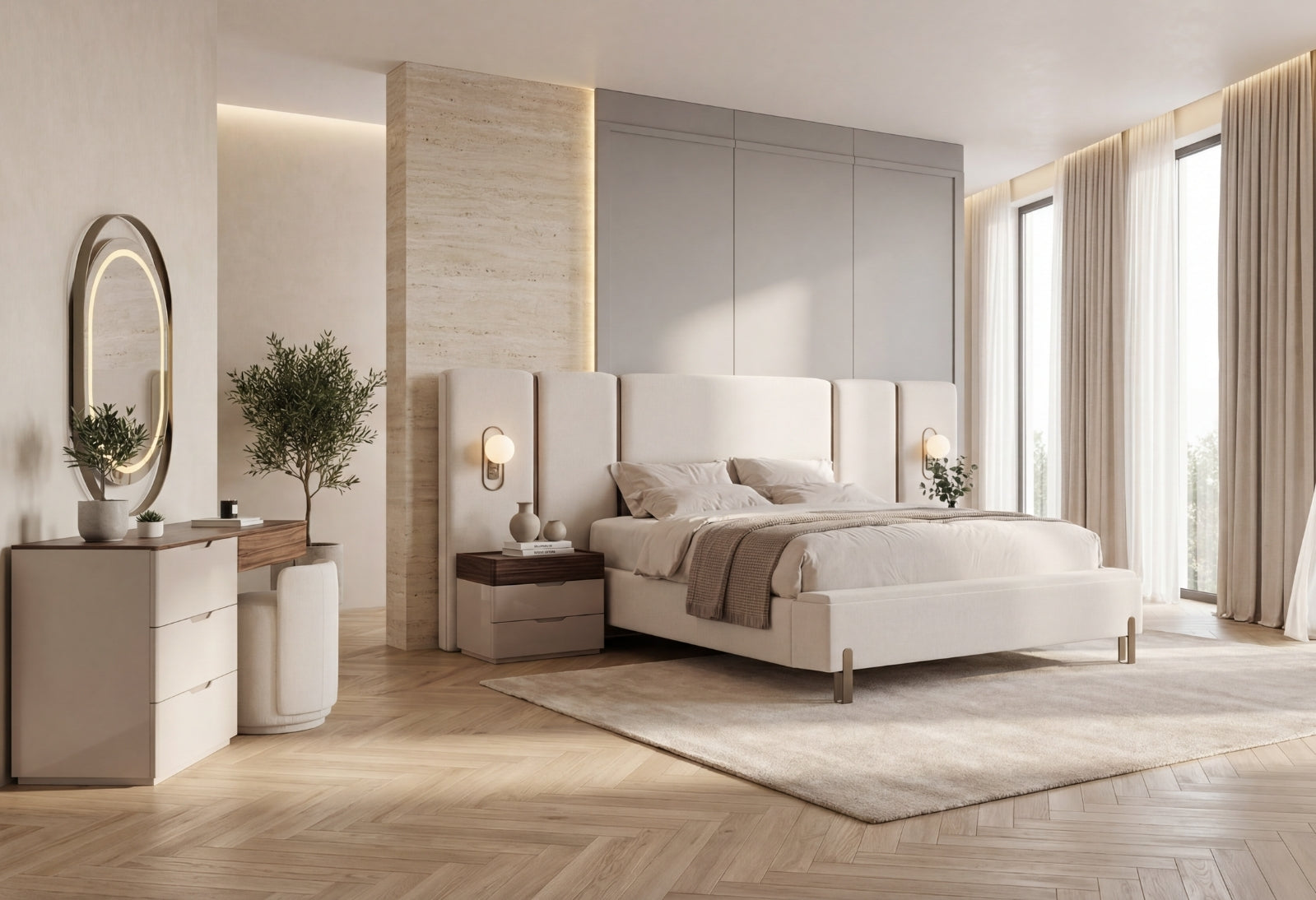 Komplettes Schlafzimmer Bagdad – individuell planbar