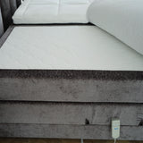 Boxspringbett OSCAR Boucle elektrisch verstellbar mit Matratze & Topper