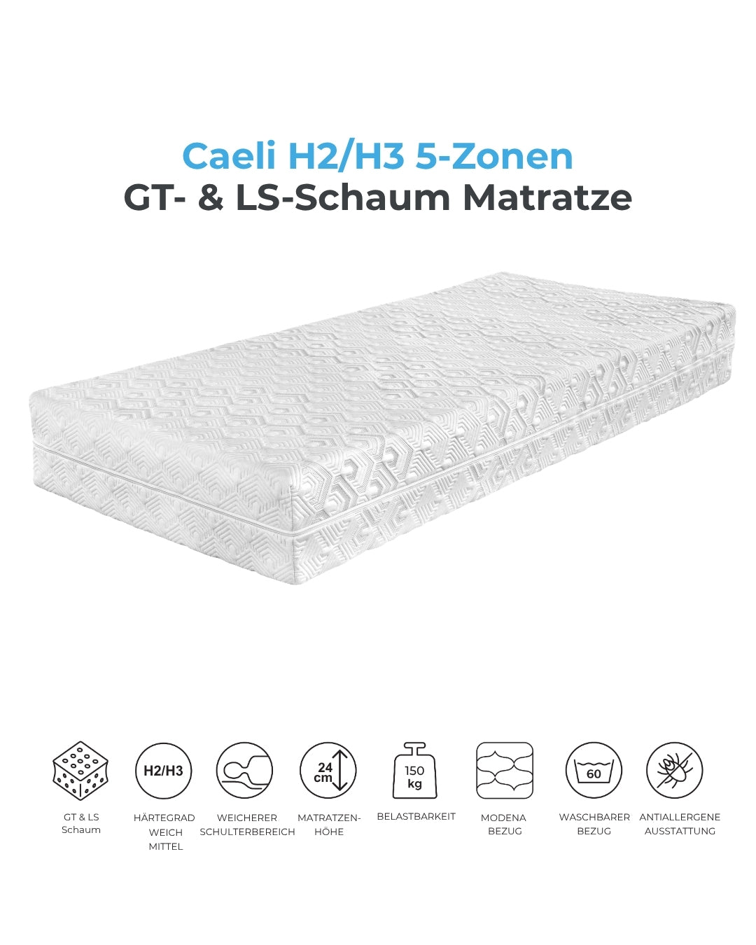Ahorn™ Caeli Gelmatratze