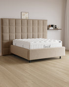 Bett mit Stauraum Pro Castle Long in Samt