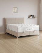 Bett mit Stauraum Catera in Samt