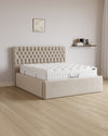 Bett mit XXL Stauraum Chester