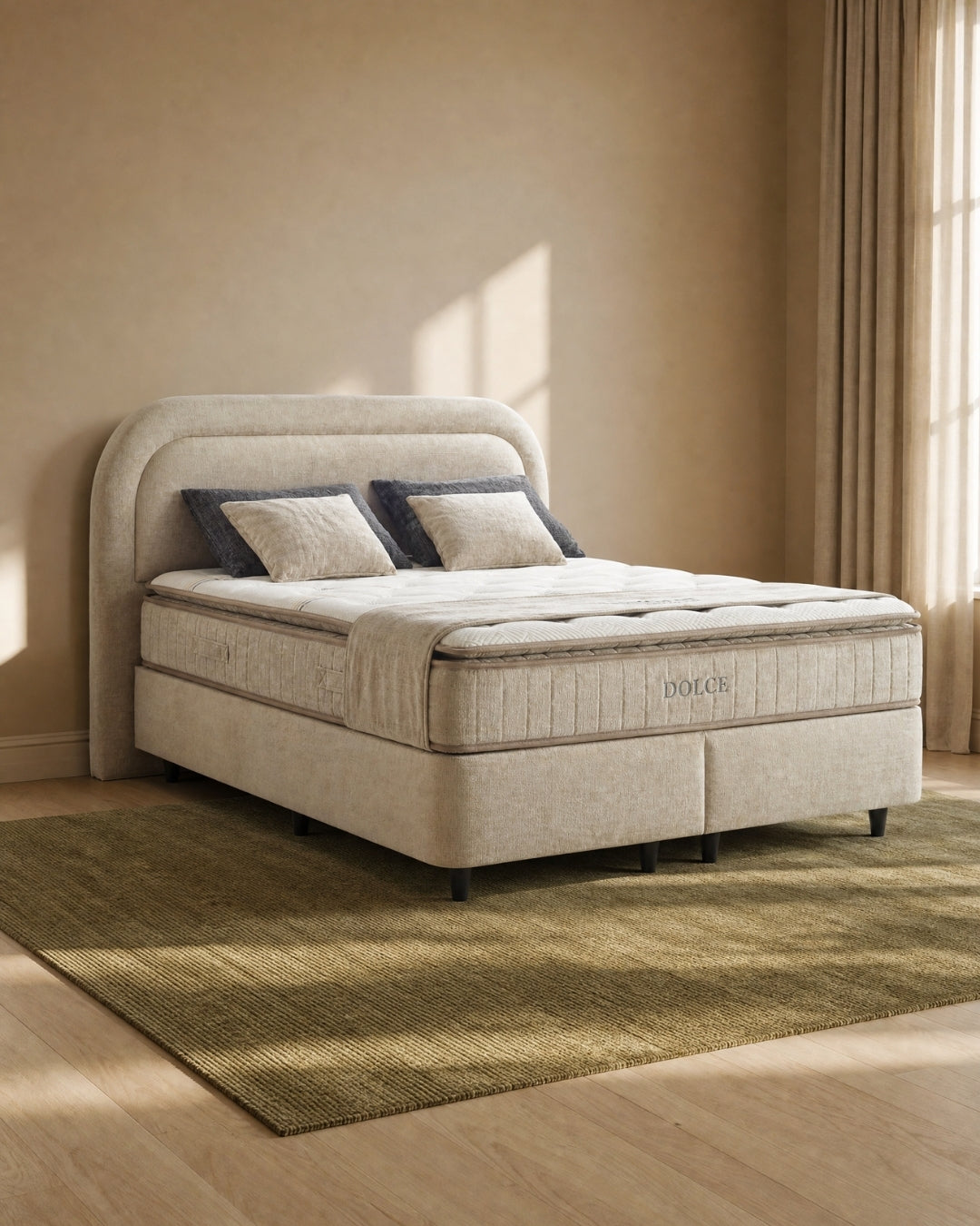 Bett mit Matratze Dolce