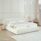 Designer Polsterbett mit Stauraum Evora