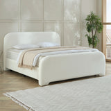 Designer Polsterbett MIREL Nano mit seitlichem Stauraum