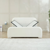 Designer Polsterbett MIREL Nano mit seitlichem Stauraum