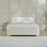 Designer Polsterbett MIREL Nano mit seitlichem Stauraum