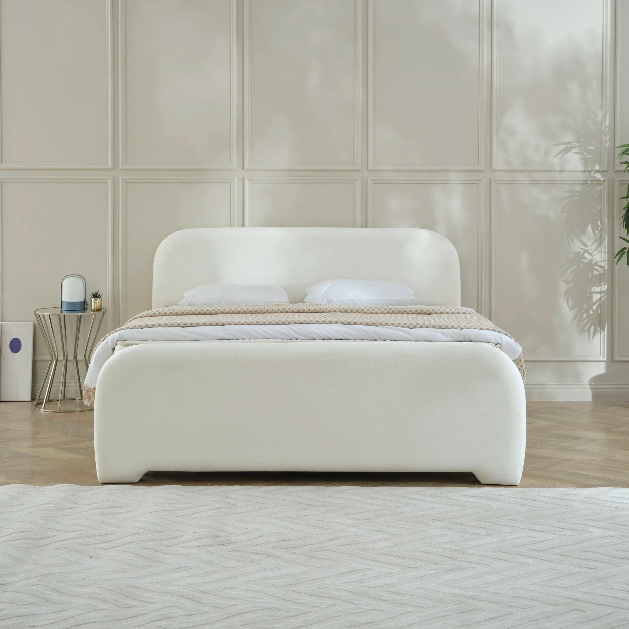 Designer Polsterbett mit Stauraum Mirel