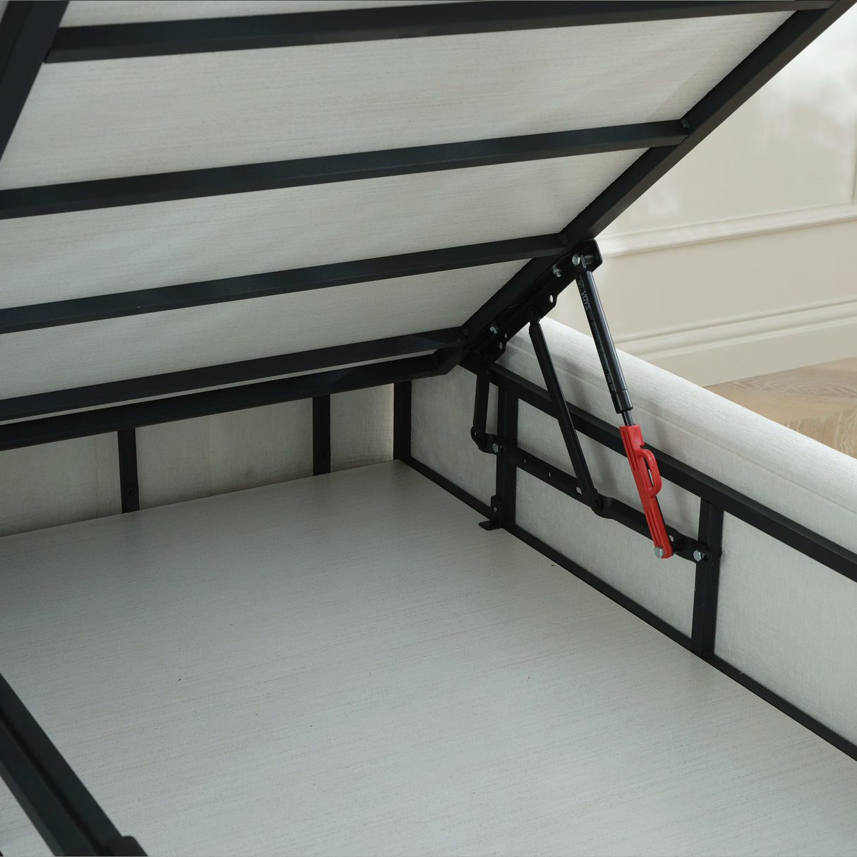 Designer Polsterbett SELENA Nano mit Stauraum