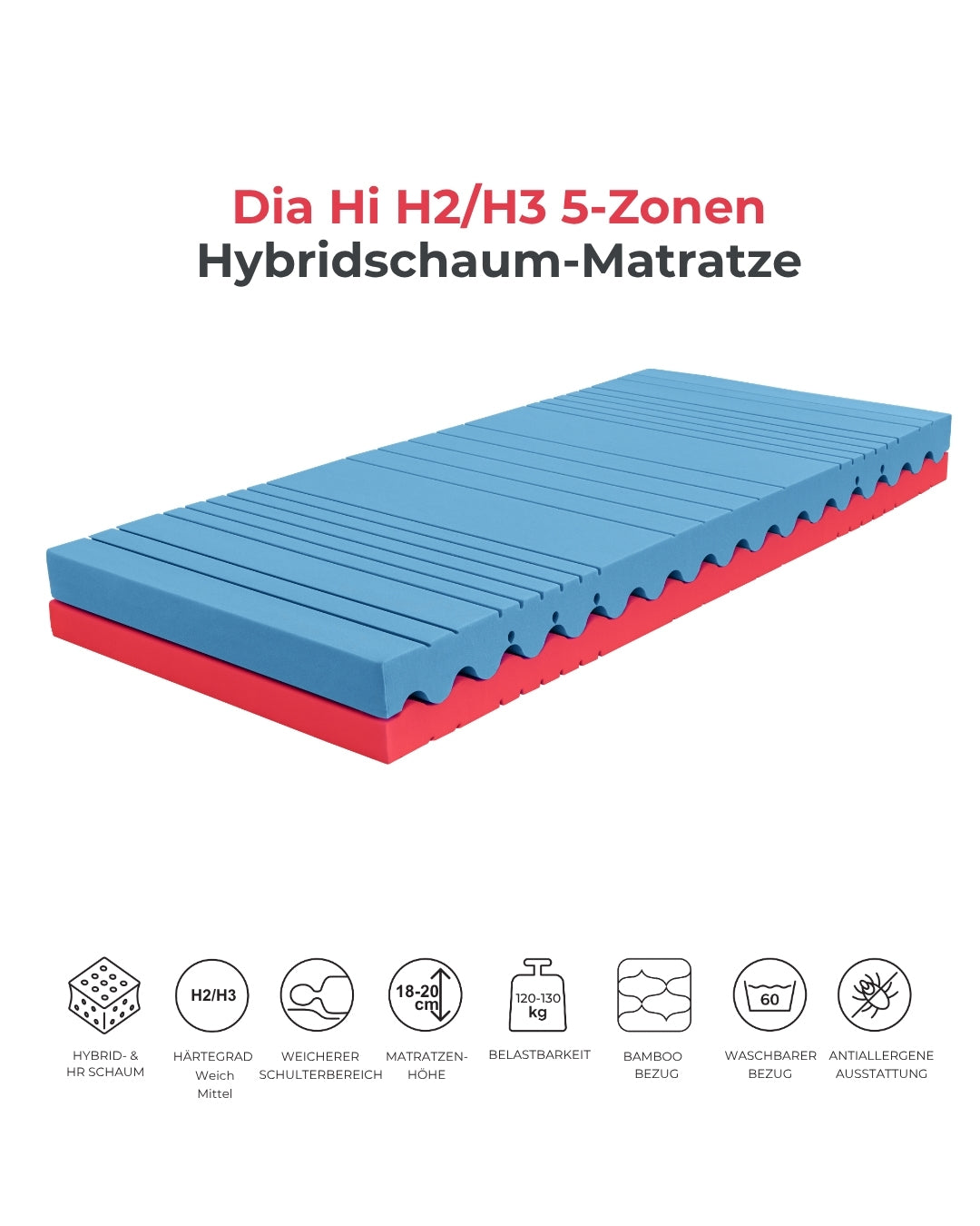 Ahorn™ Dia Hi Kaltschaummatratze