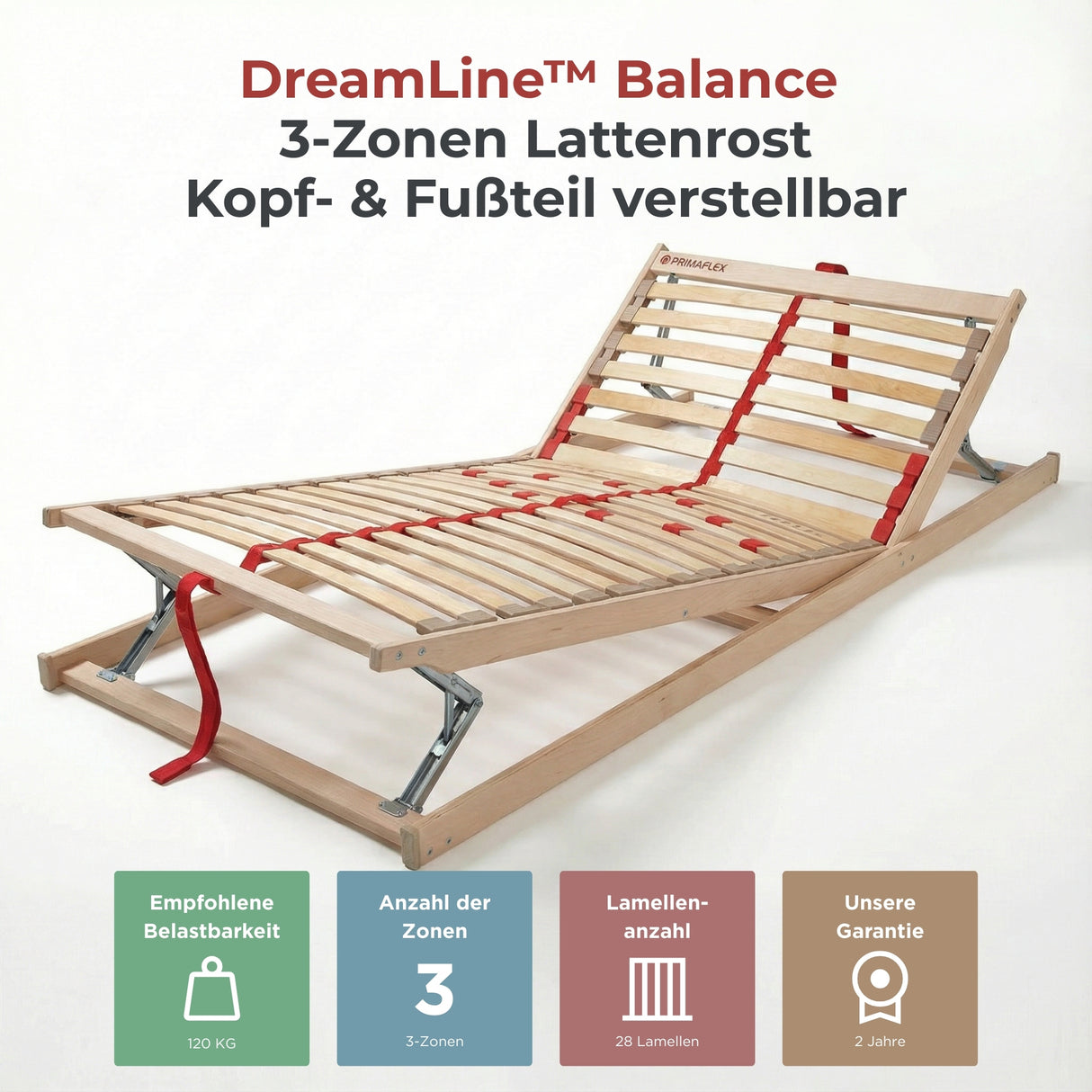 DreamLine™ Balance Lattenrost – Kopf- & Fußteil verstellbar