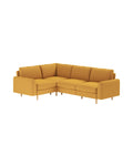 Modulares L Ecksofa Elisabeth Small mit Schlaffunktion