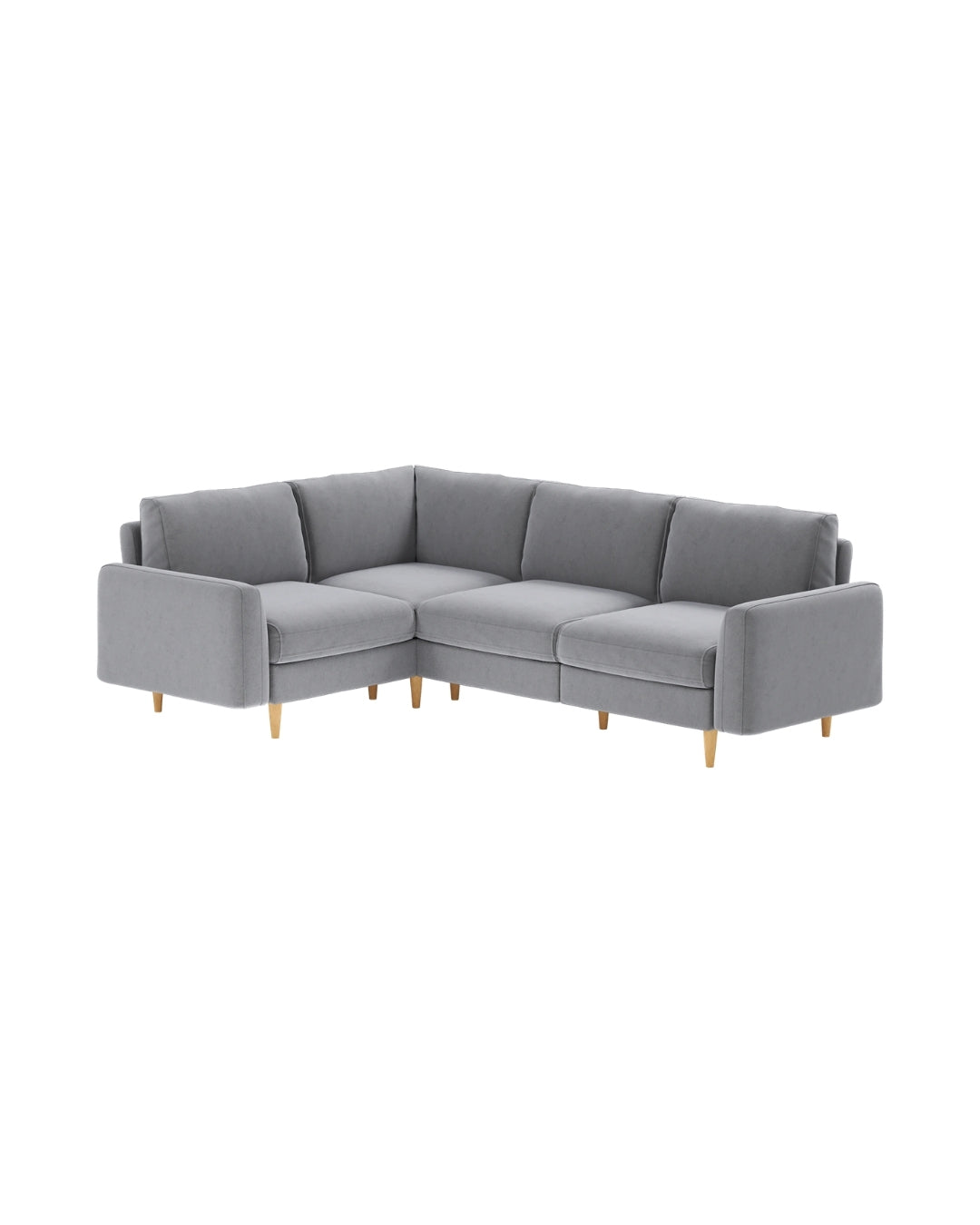 Modulares L Ecksofa Elisabeth Small mit Schlaffunktion