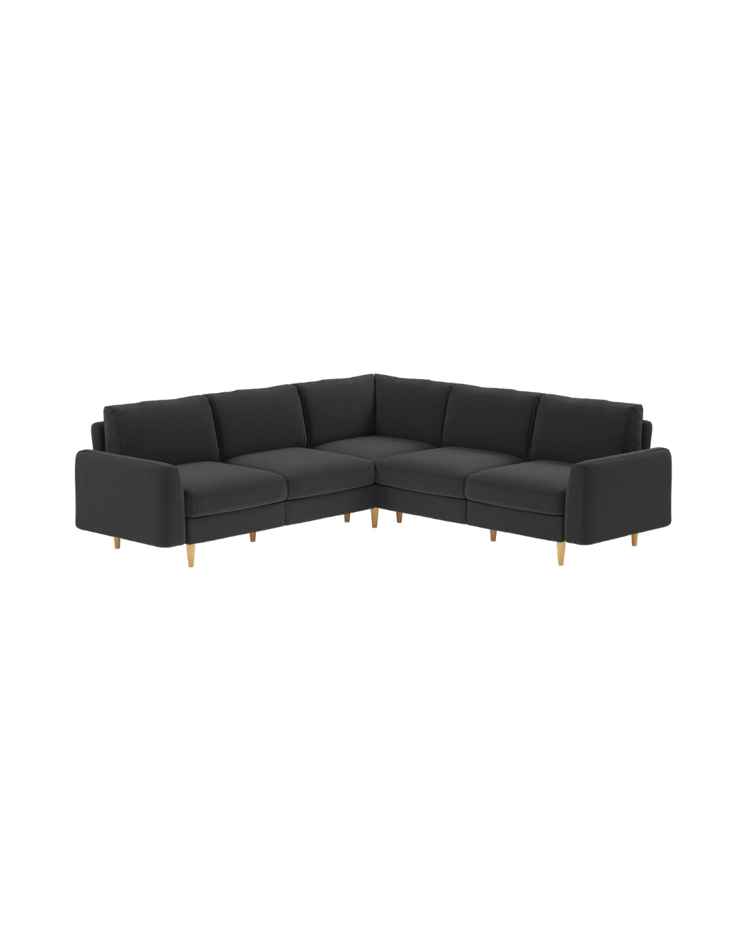 Modulares L Ecksofa Elisabeth Medium mit Schlaffunktion