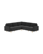 Modulares L Ecksofa Elisabeth Medium mit Schlaffunktion