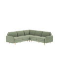 Modulares L Ecksofa Elisabeth Medium mit Schlaffunktion