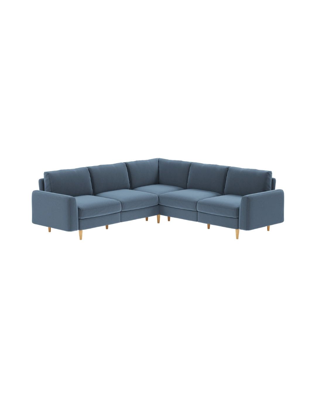Modulares L Ecksofa Elisabeth Medium mit Schlaffunktion