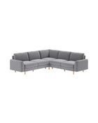 Modulares L Ecksofa Elisabeth Medium mit Schlaffunktion