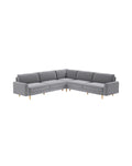 Modulares L Ecksofa Elisabeth X-Large mit Schlaffunktion