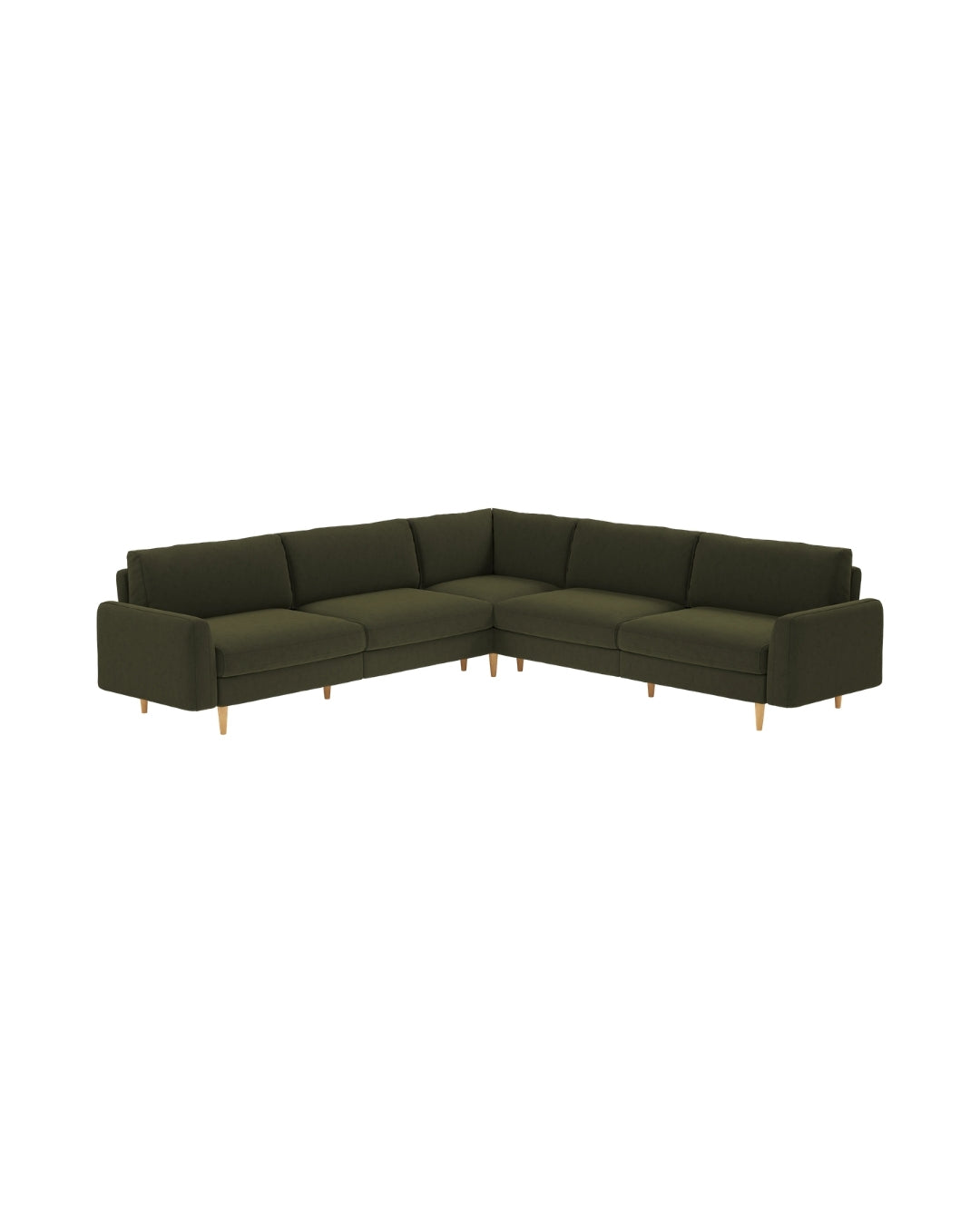 Modulares L Ecksofa Elisabeth X-Large mit Schlaffunktion