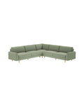 Modulares L Ecksofa Elisabeth X-Large mit Schlaffunktion