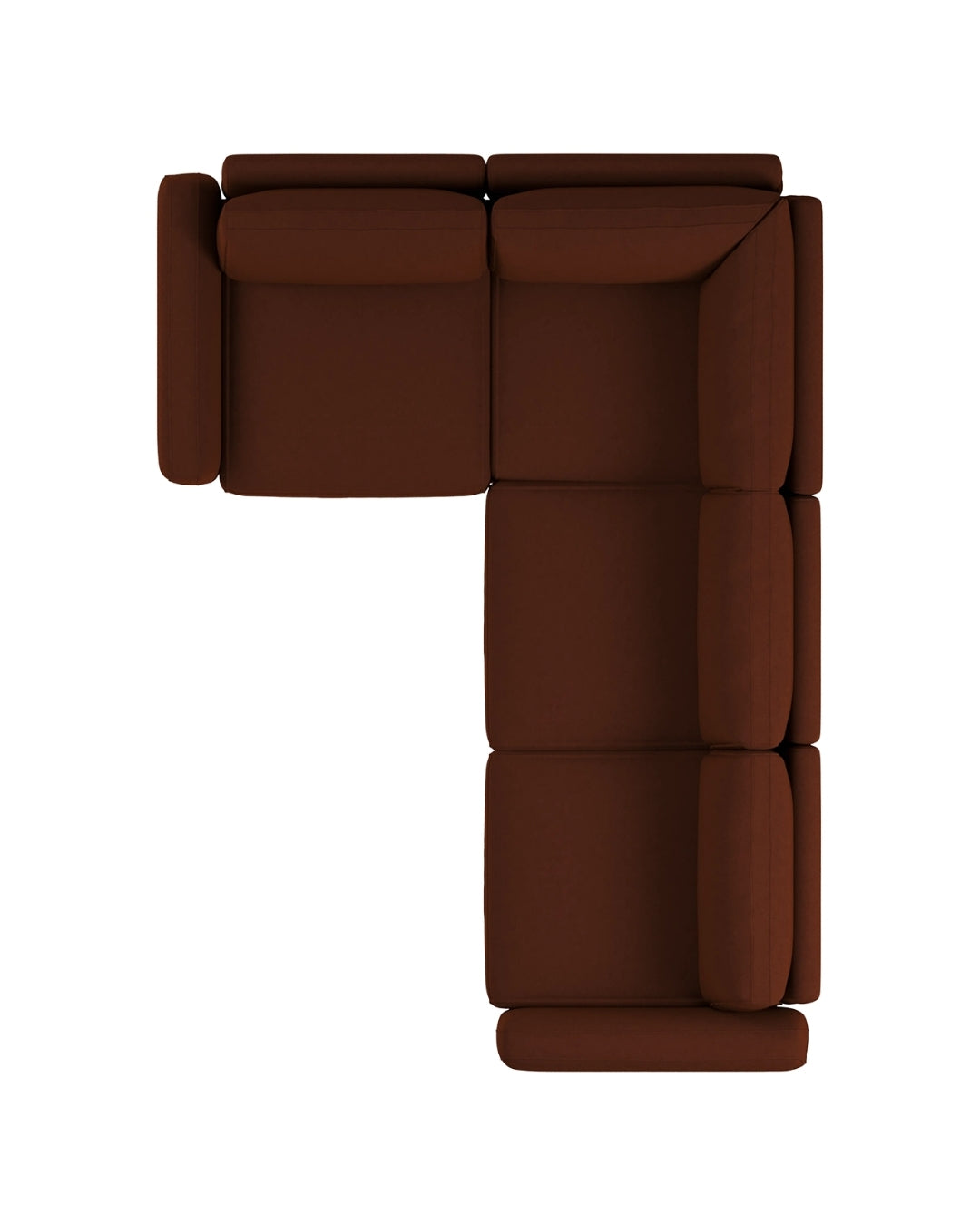 Modulares L Ecksofa Elisabeth Small mit Schlaffunktion