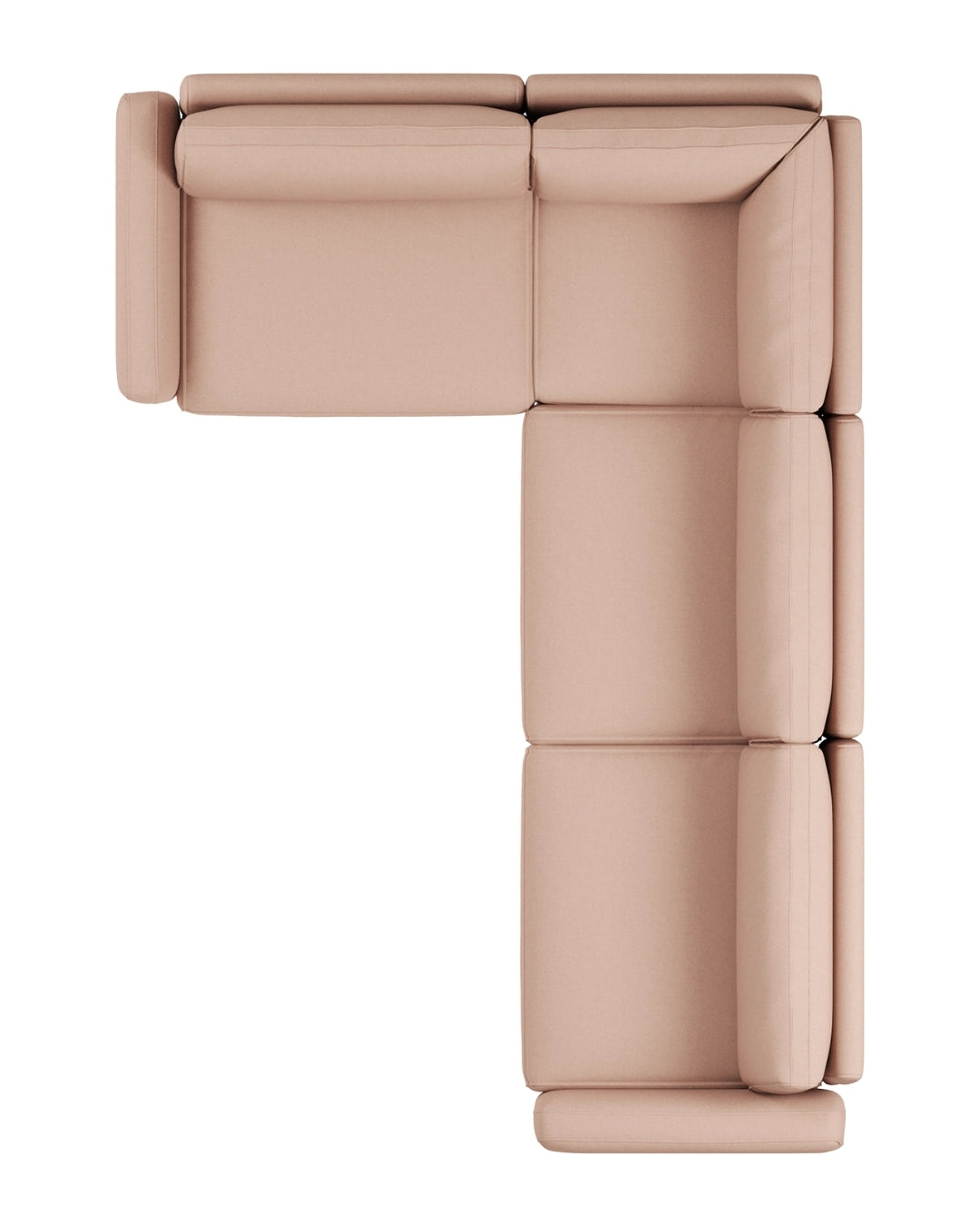 Modulares L Ecksofa Elisabeth Large mit Schlaffunktion