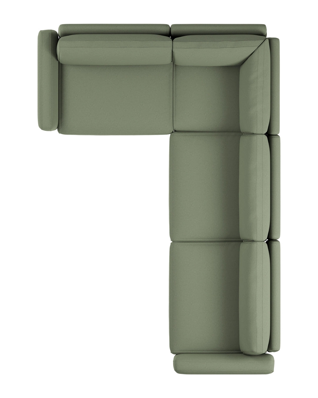 Modulares L Ecksofa Elisabeth Large mit Schlaffunktion