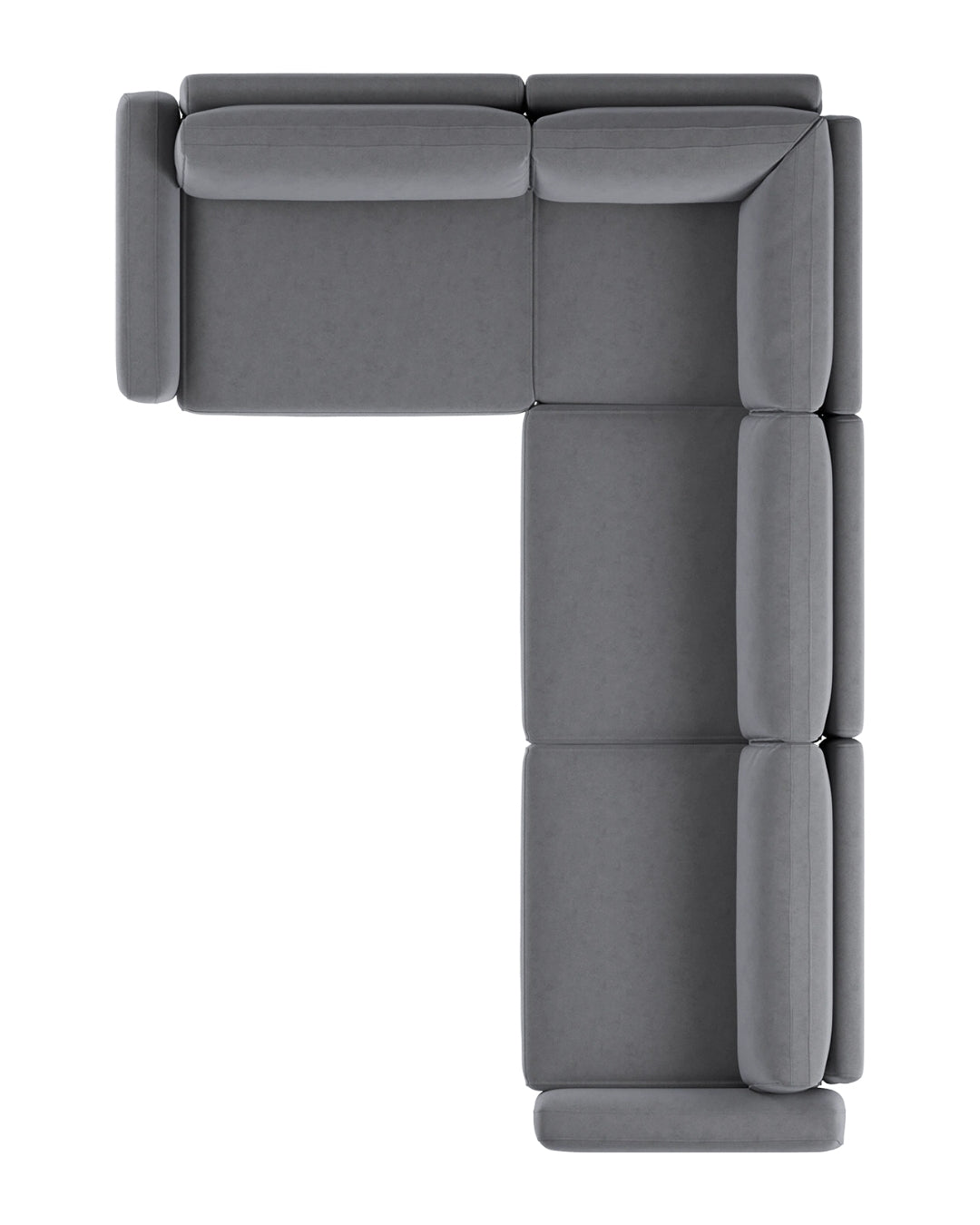 Modulares L Ecksofa Elisabeth Large mit Schlaffunktion